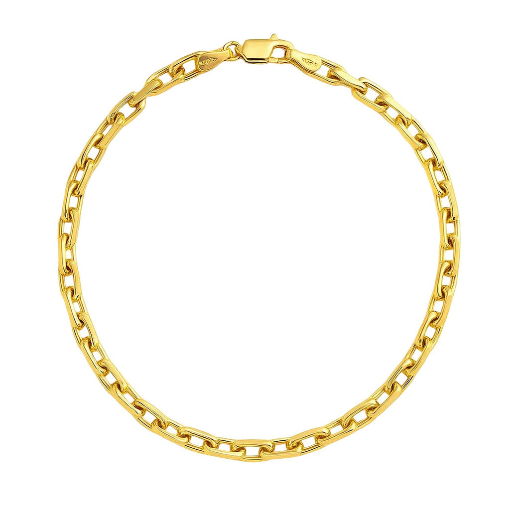 French Cable Chain in 14KT Yellow Gold