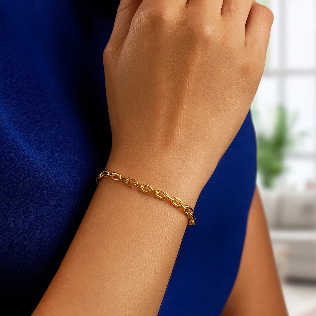 French Cable Chain in 14KT Yellow Gold