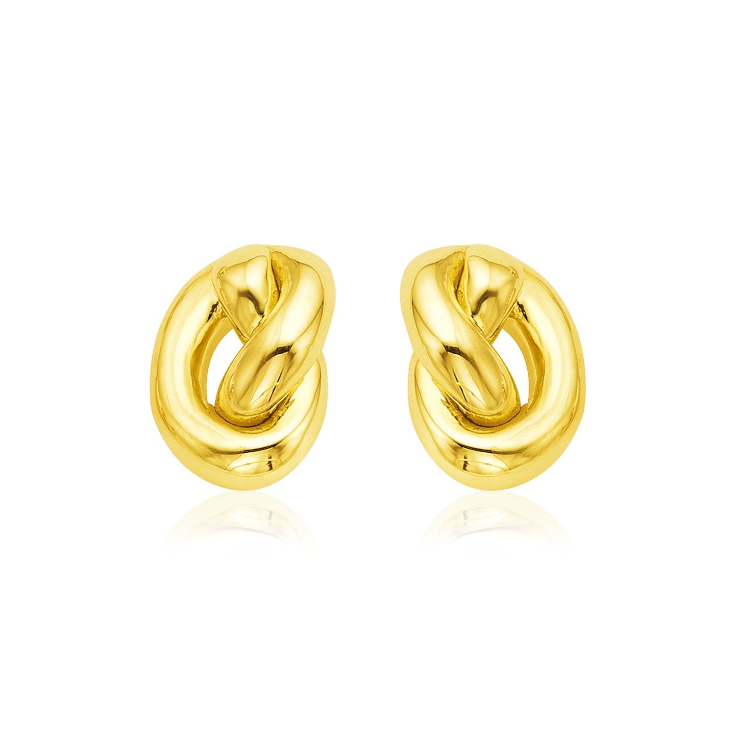 Polished Knot in 14K Yellow Gold