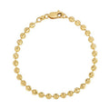Moon Cut Bead Chain in 14KT Yellow Gold