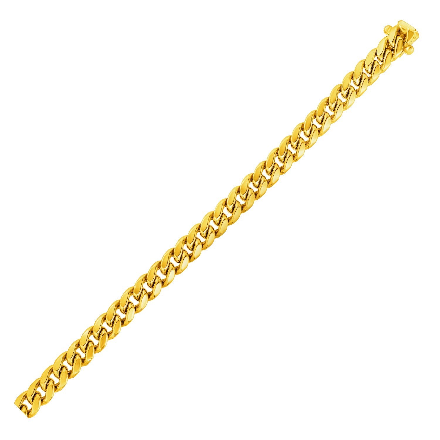 10KT Yellow Gold Miami Cuban Link Chain — Bold — 6mm