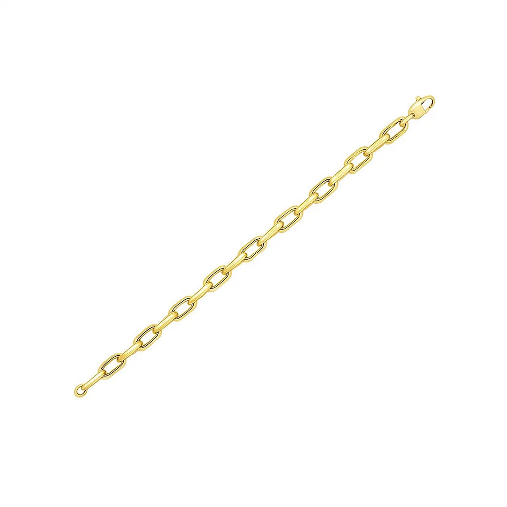 French Cable Link in 14KT Yellow Gold