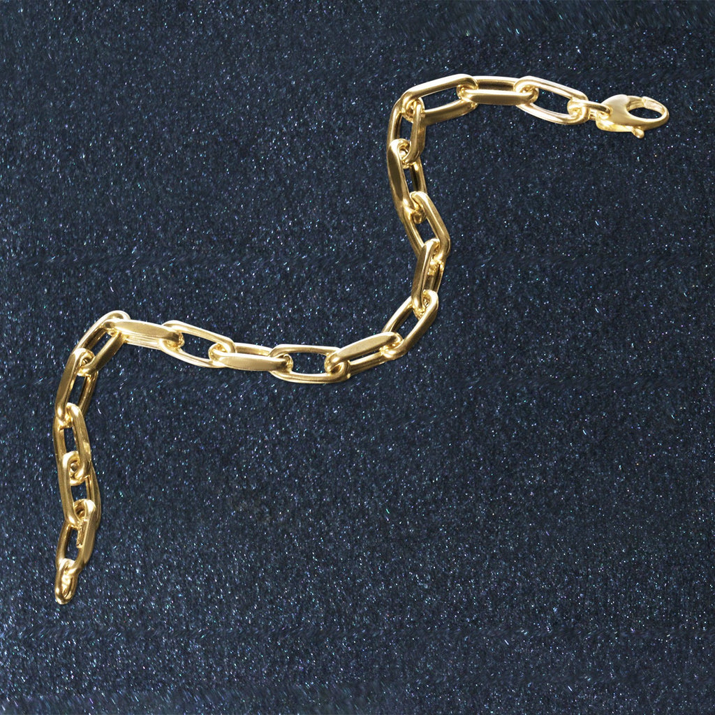 French Cable Link in 14KT Yellow Gold