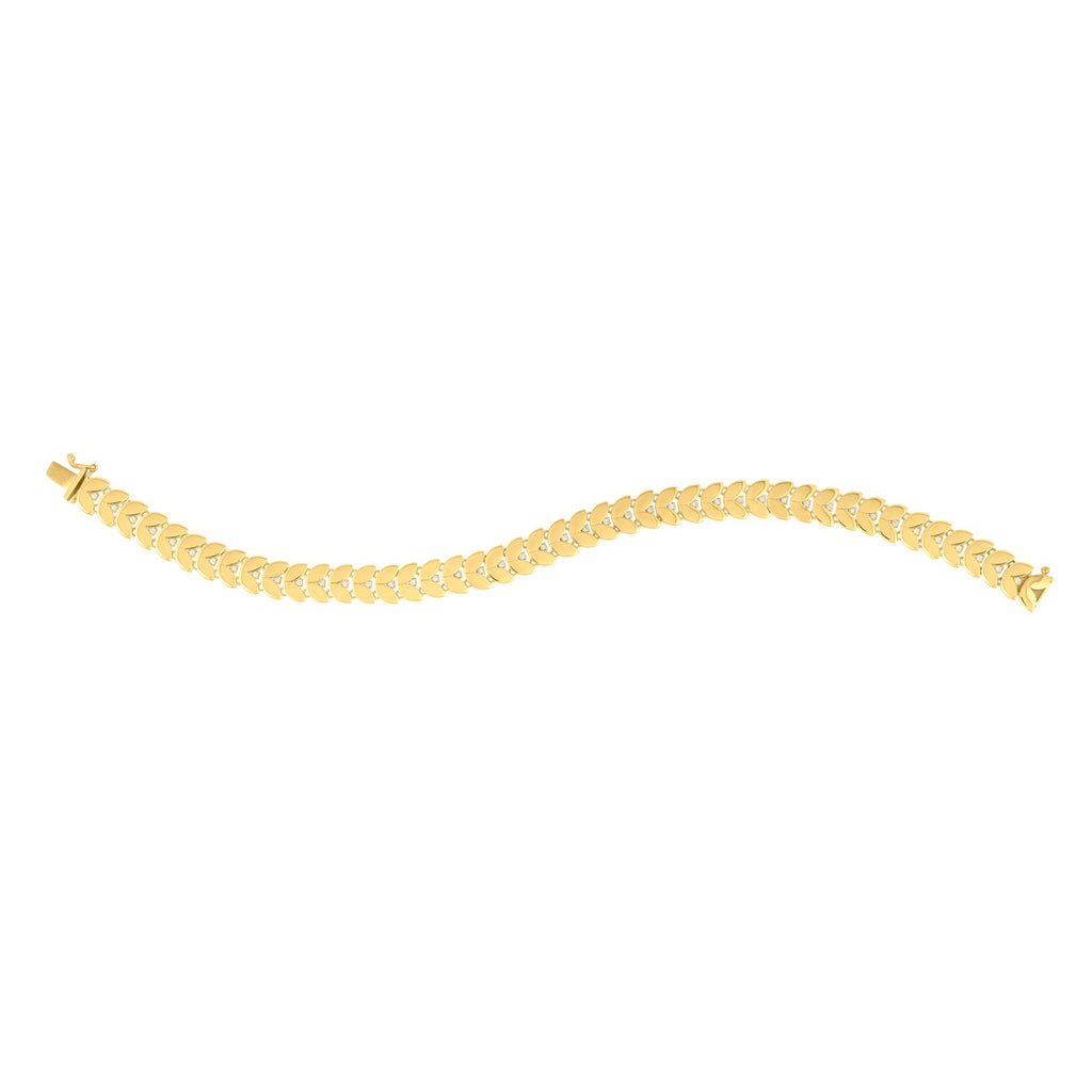 Laurel Leaf in 14KT Yellow Gold