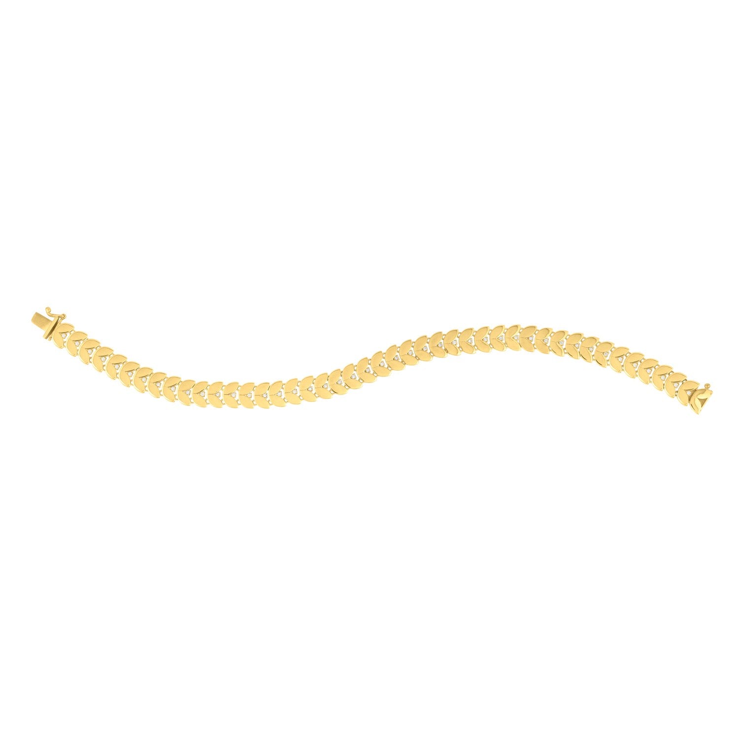 Laurel Leaf in 14KT Yellow Gold