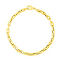7 1/2 inch Paperclip Chain in 14KT Yellow Gold
