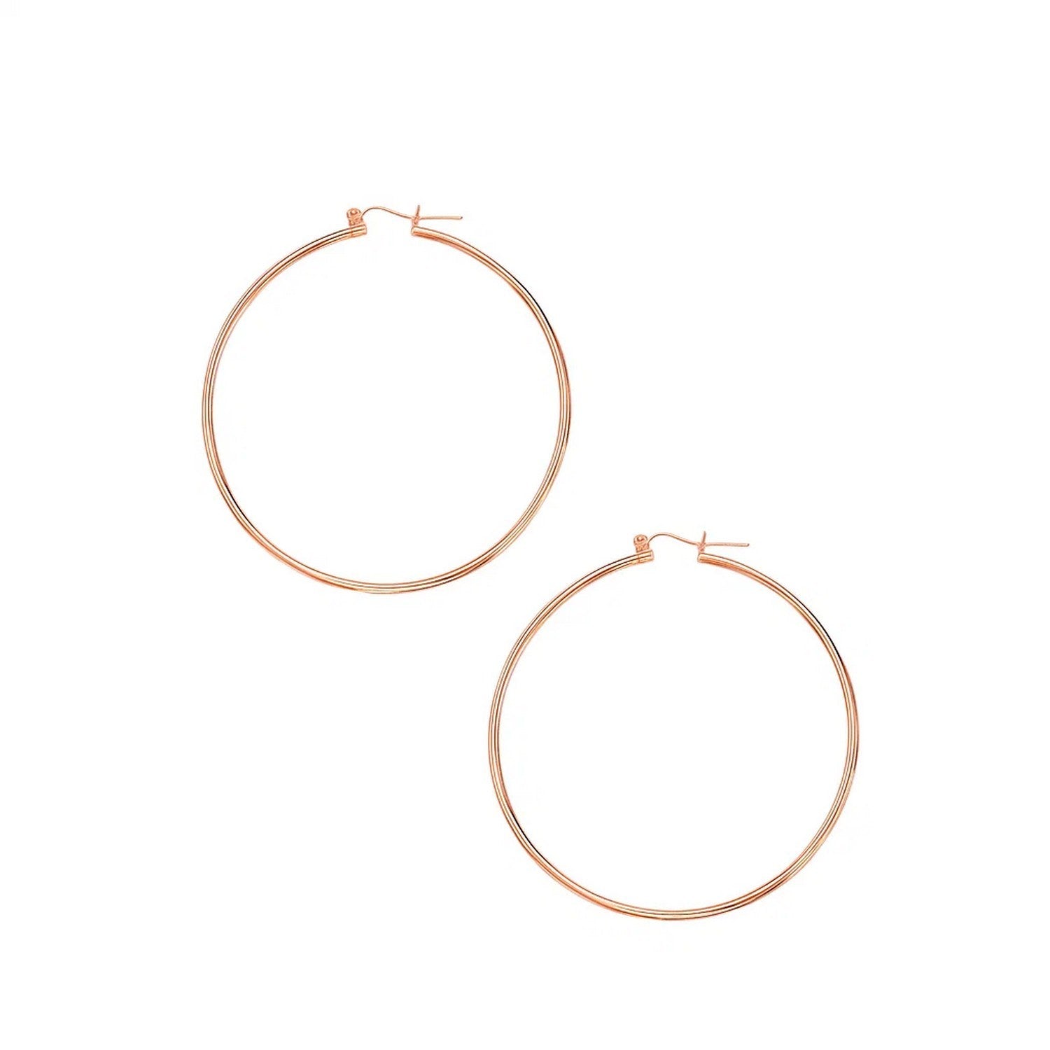 Classic Hoop in 14K Rose Gold