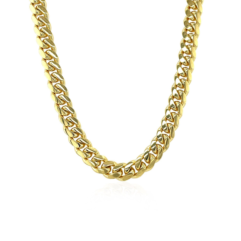14KT Yellow Gold Miami Cuban Link Chain — Classic — 5mm