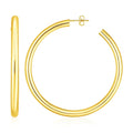 Polished Hoop in 14K Yellow Gold
