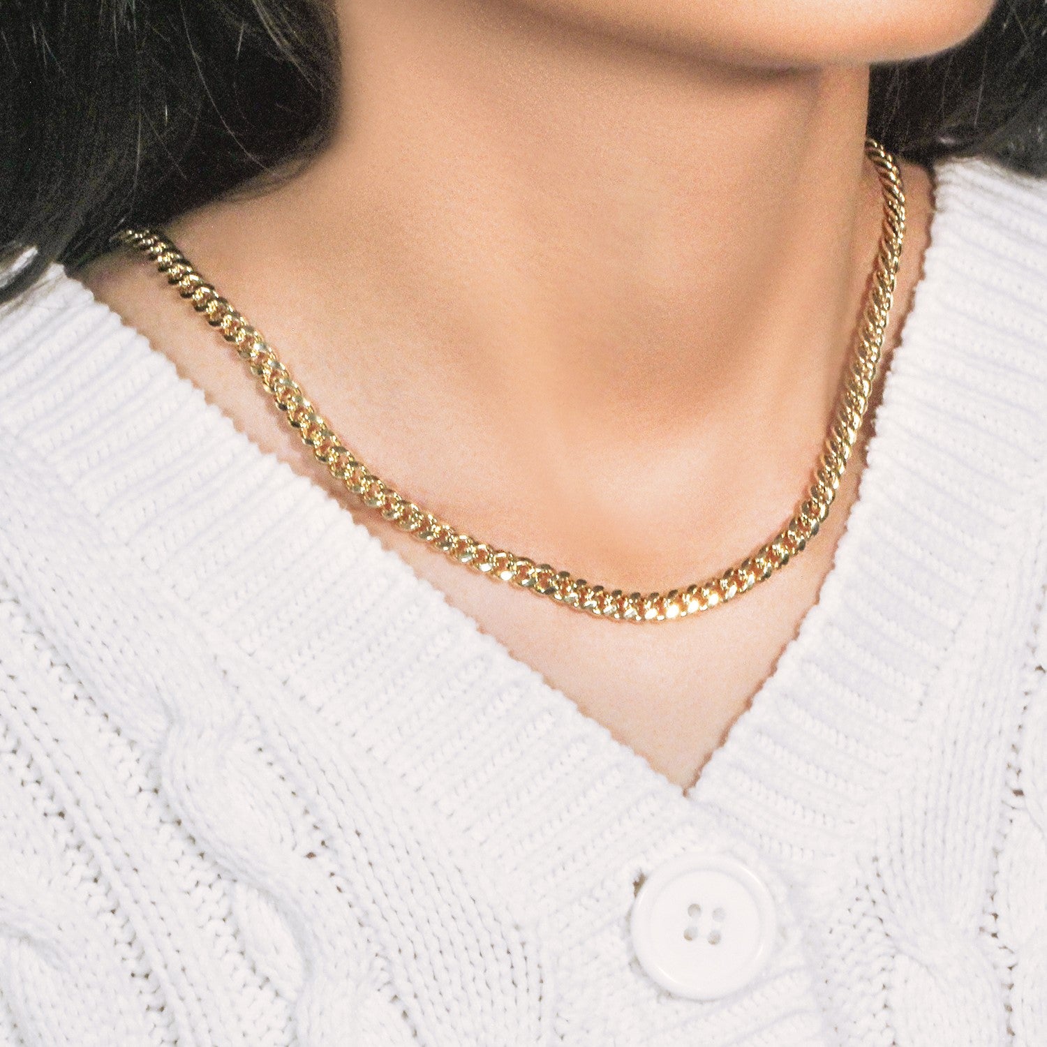 10KT Yellow Gold Miami Cuban Link Chain — Classic — 5mm