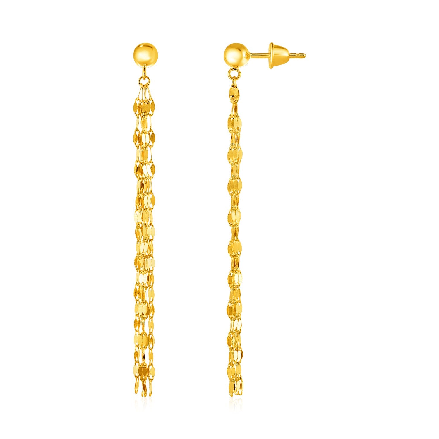 Polished Drop in 14K Yellow Gold