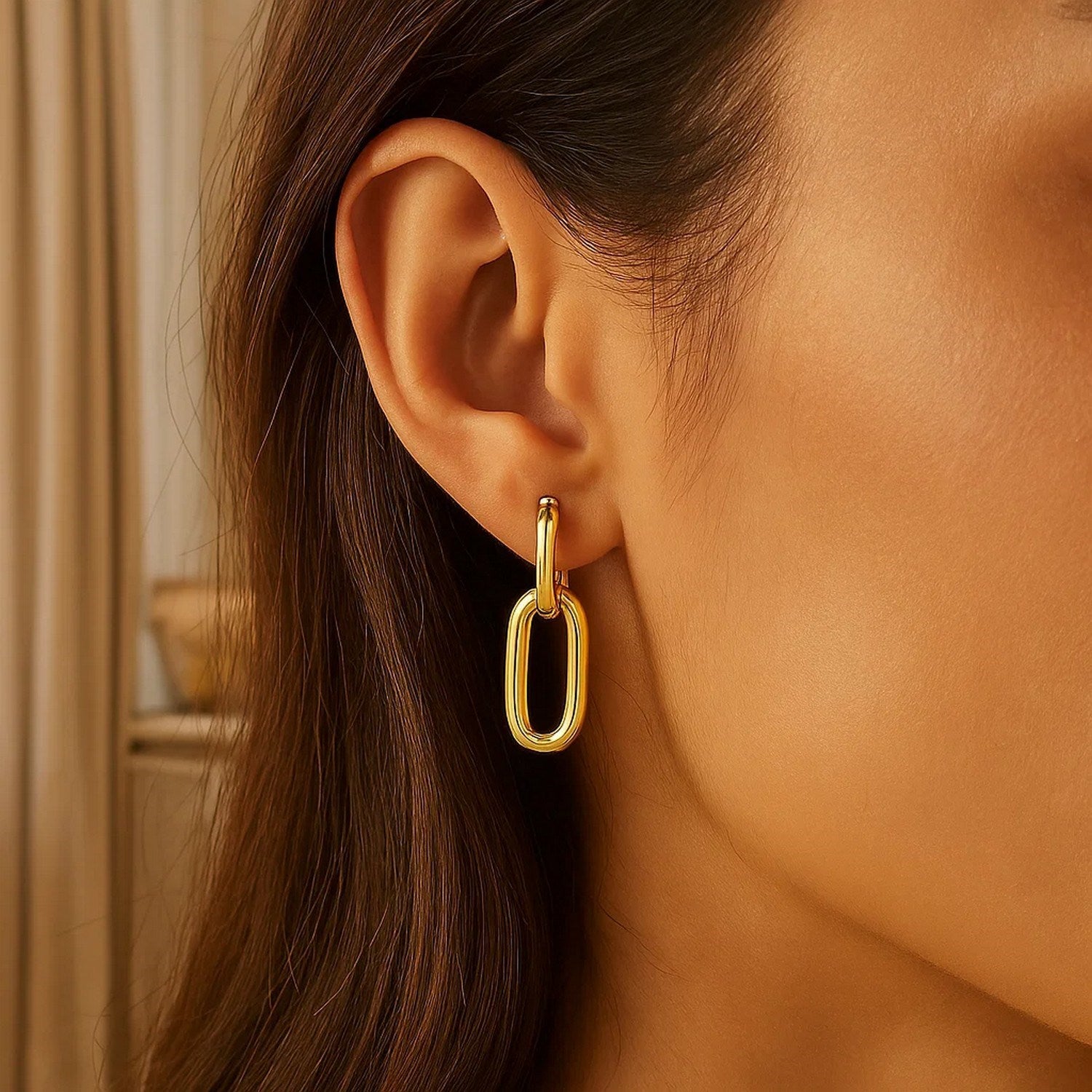 Link Drop in 14K Yellow Gold