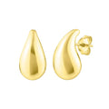 Small Raindrop Stud in 14K Yellow Gold