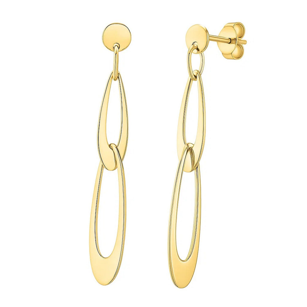 Italian Oval Link in 14K Yellow Gold