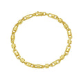 Square Byzantine Chain in 14KT Yellow Gold