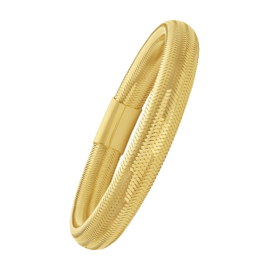 Large Stretch Mesh in 14KT Yellow Gold