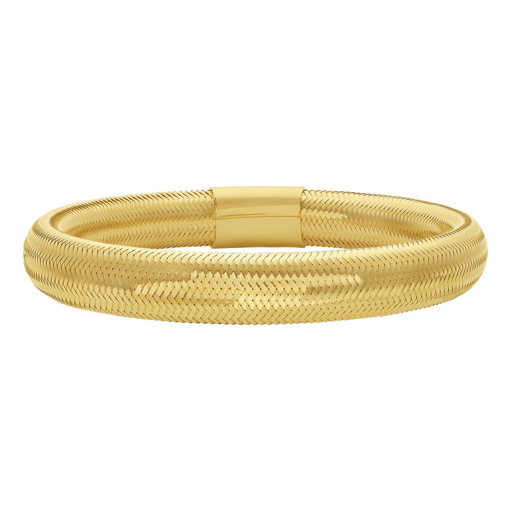 Large Stretch Mesh in 14KT Yellow Gold
