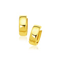 Snuggable Hoop in 14K Yellow Gold