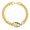 Le Serpent Curb Link in 14KT Yellow Gold