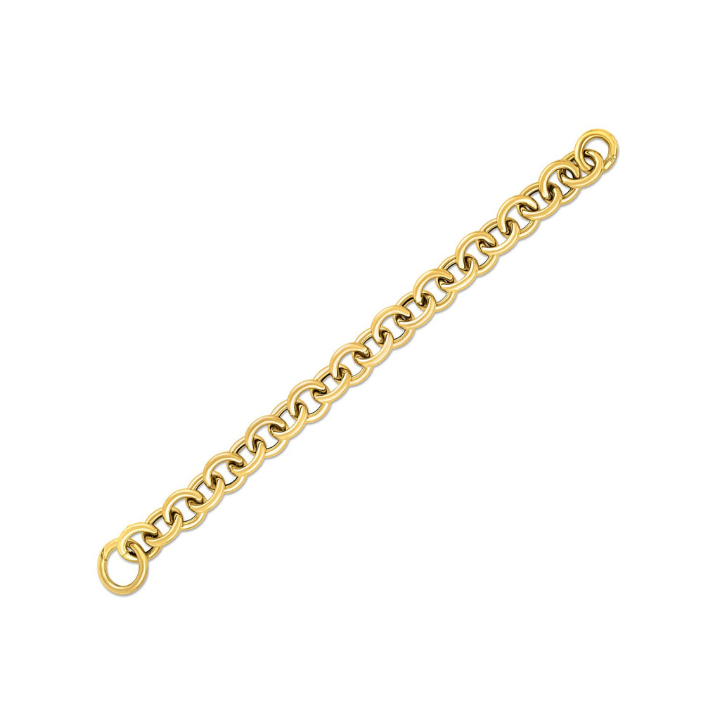 Round Link in 14KT Yellow Gold
