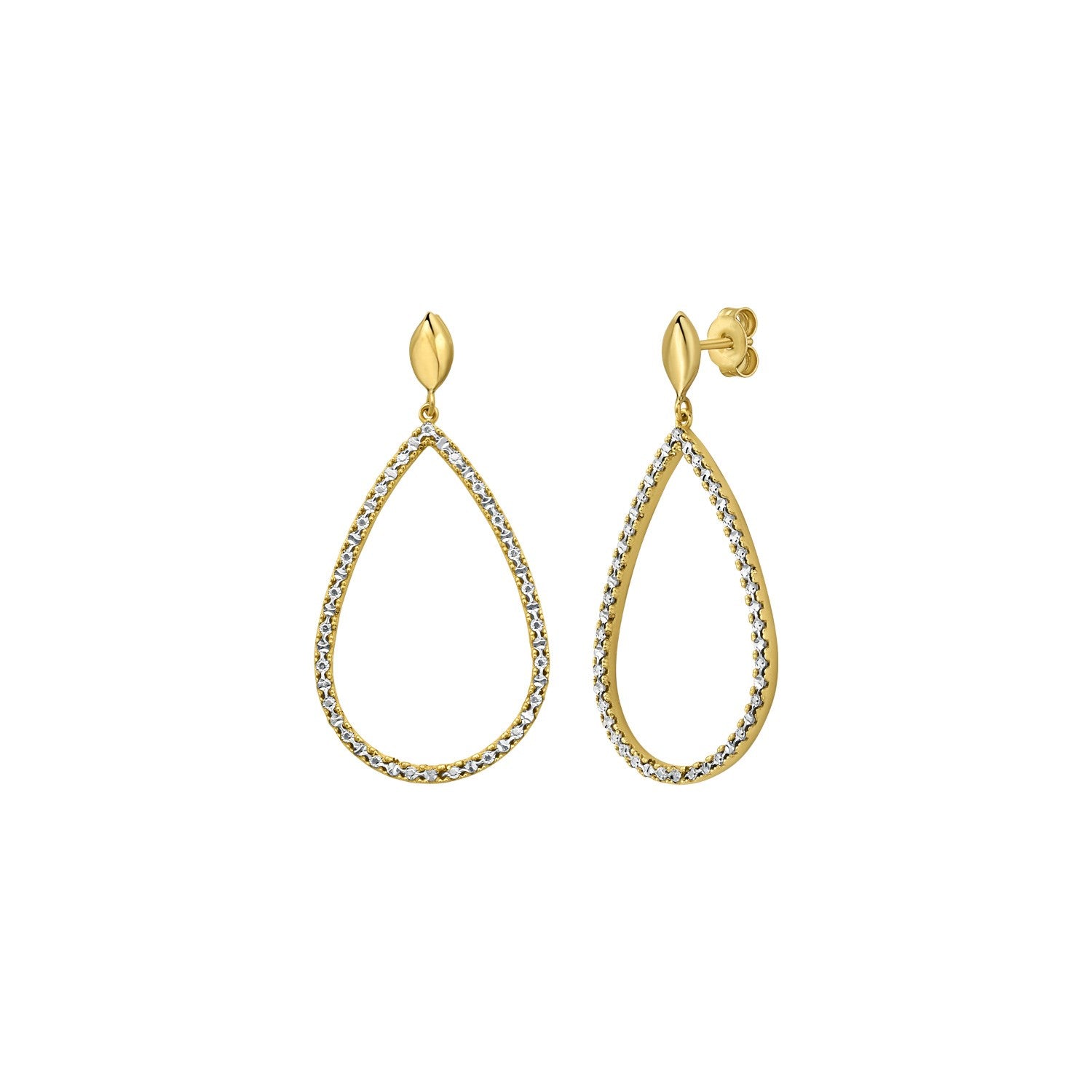 Diamon Oro Marquise in 14K Two-Tone Gold