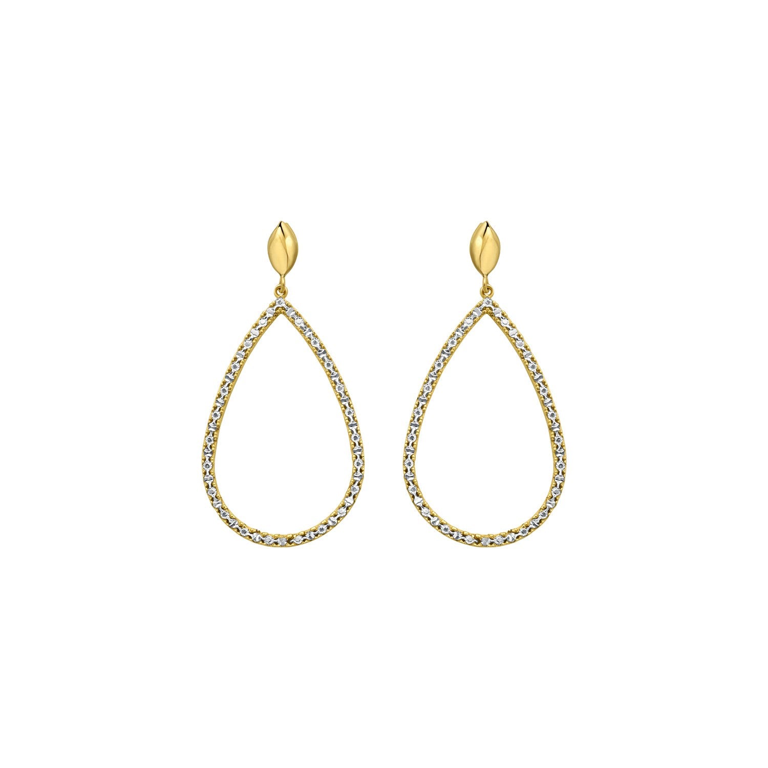 Diamon Oro Marquise in 14K Two-Tone Gold