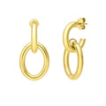 Interlocking Link in 14K Yellow Gold