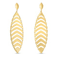 Drop Leaf in 14K Yellow Gold