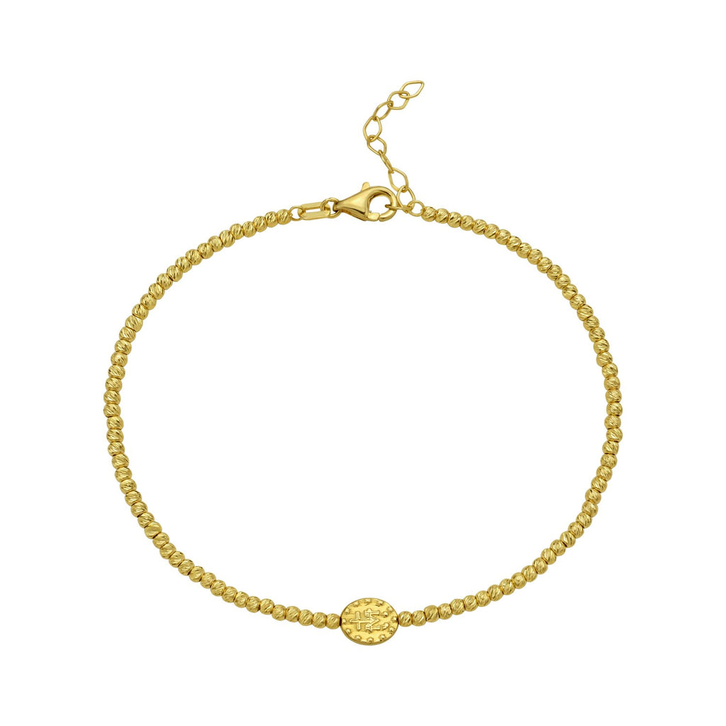 Virgin Mary in 14KT Yellow Gold