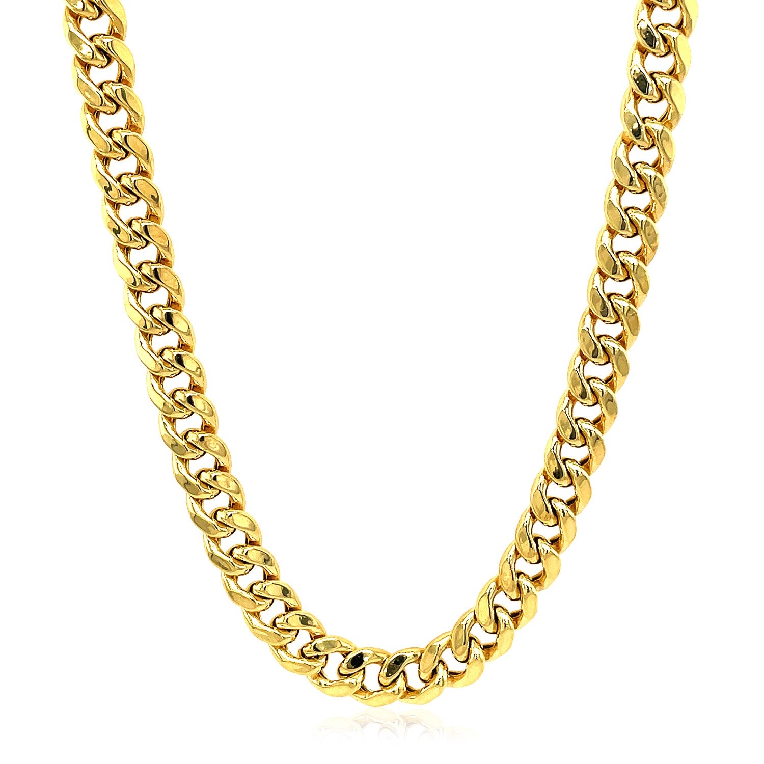 14KT Yellow Gold Miami Cuban Link Chain — Classic — 5mm