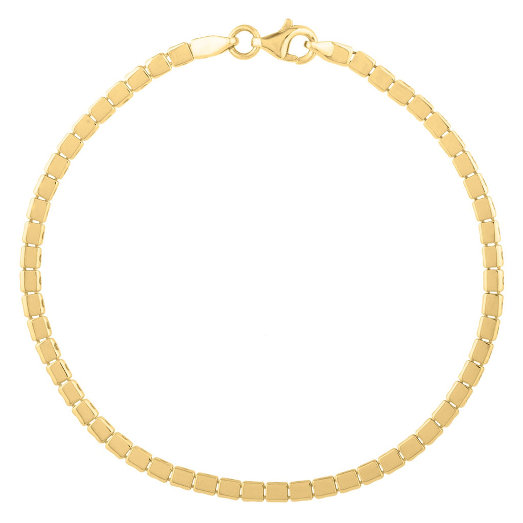Mini Cube in 14KT Yellow Gold