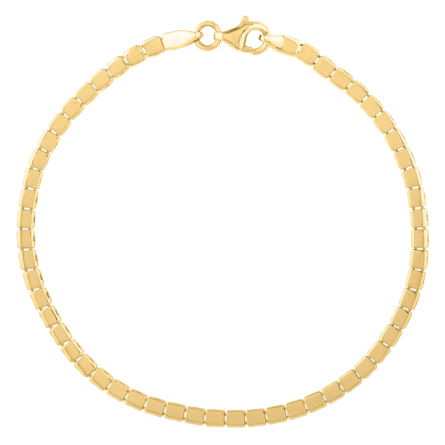 Mini Cube in 14KT Yellow Gold