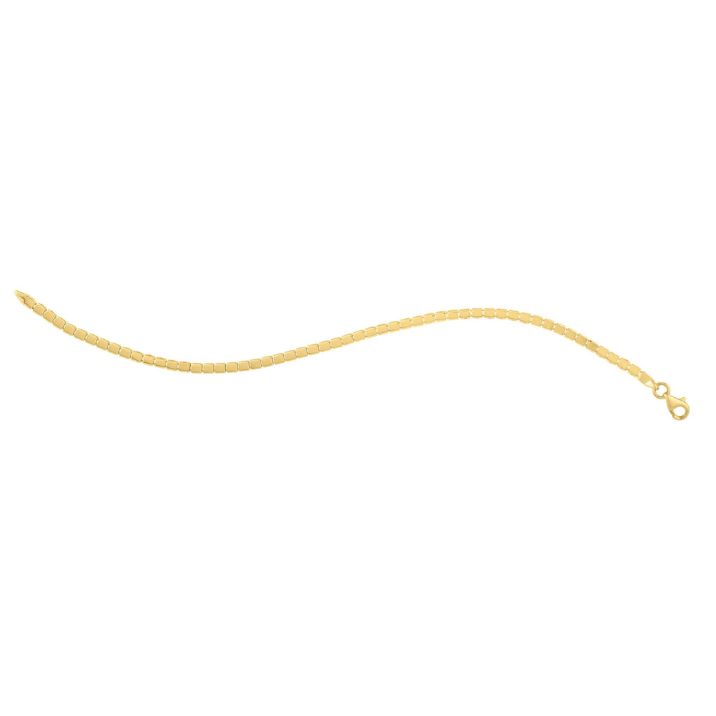 Mini Cube in 14KT Yellow Gold