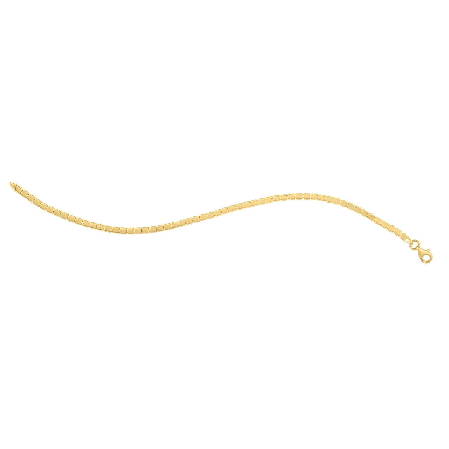 Mini Cube in 14KT Yellow Gold
