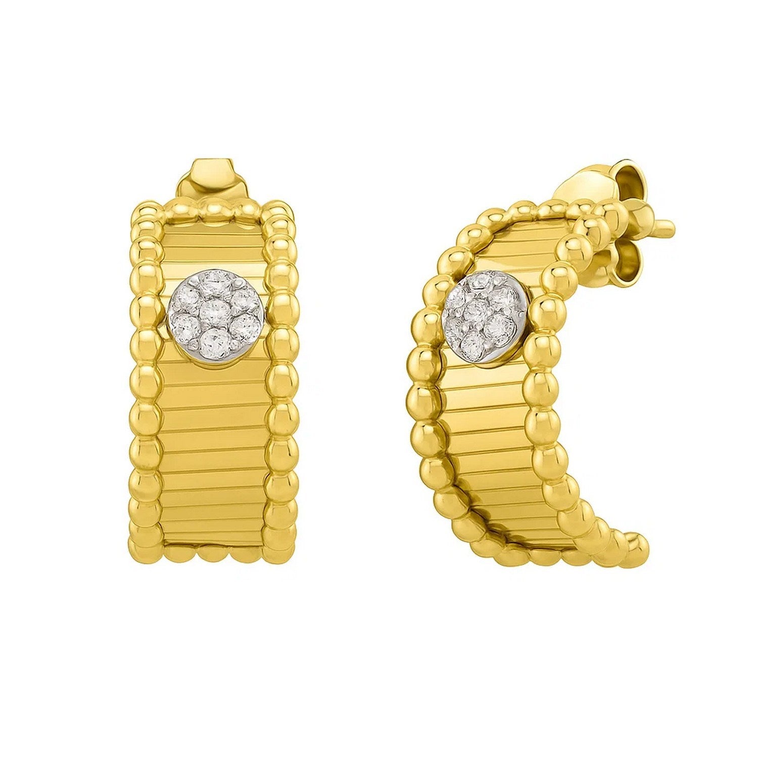 Pallina Half Moon in 14K Yellow Gold