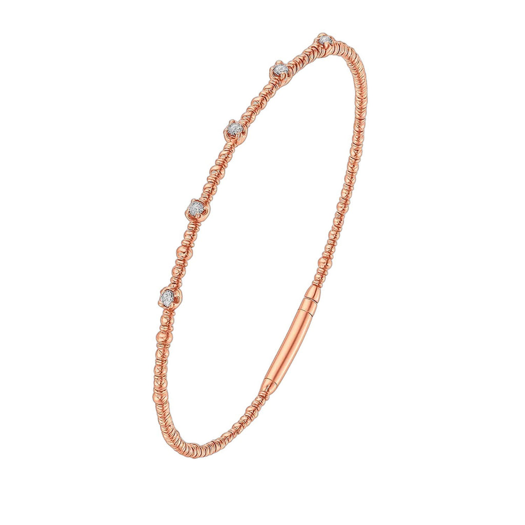 Classic Beaded in 14KT Rose Gold