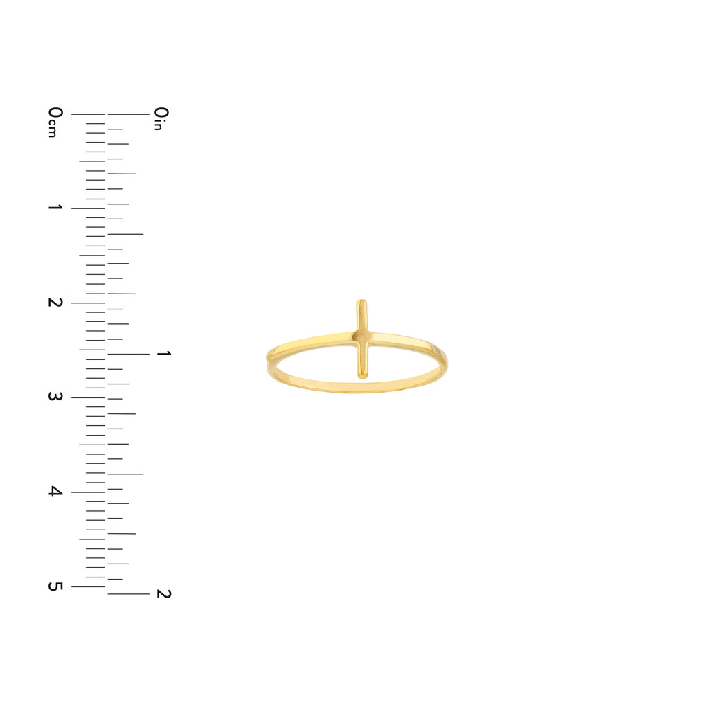 Sideways Cross Ring — ALT3