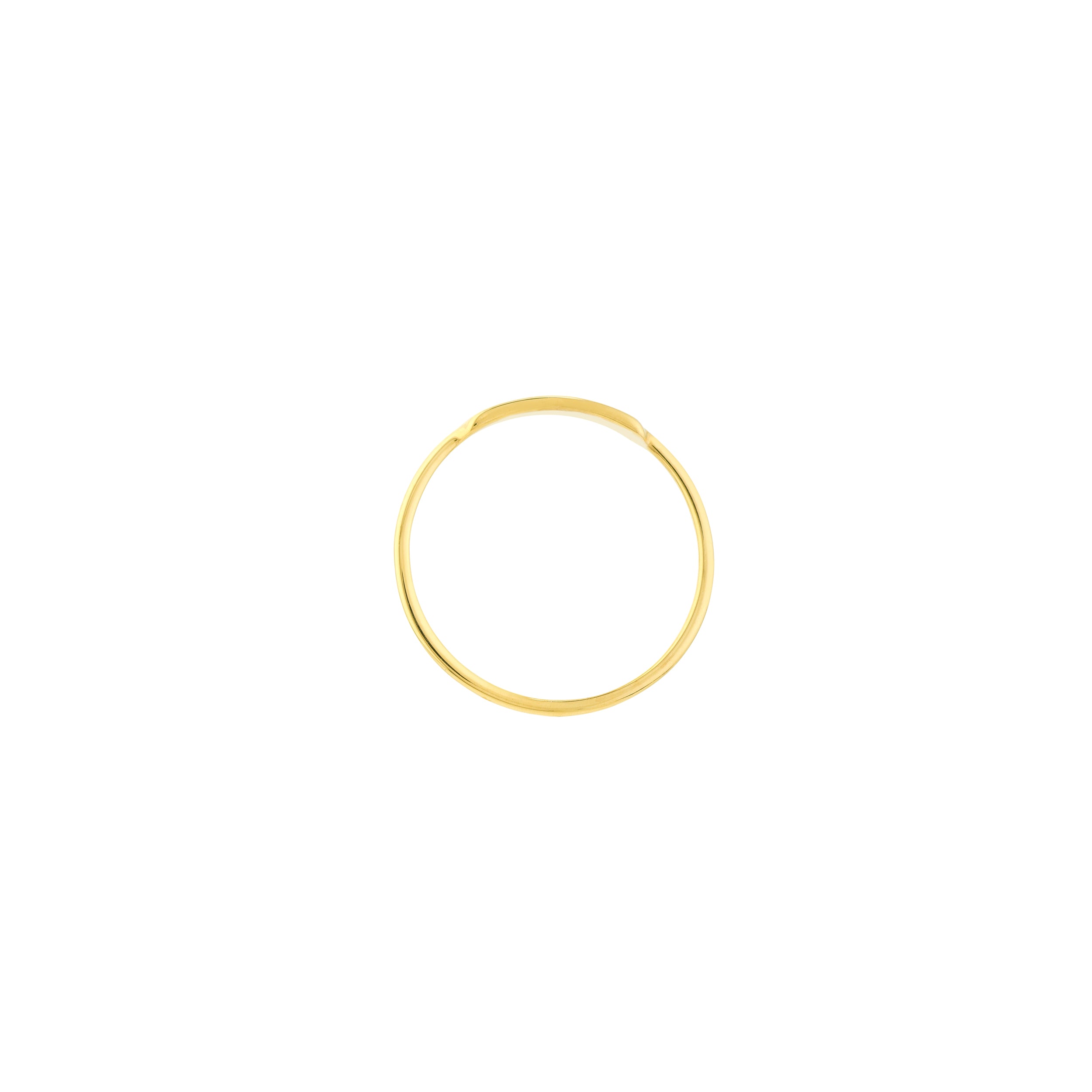 Small ID Bar Wire Ring — ALT2