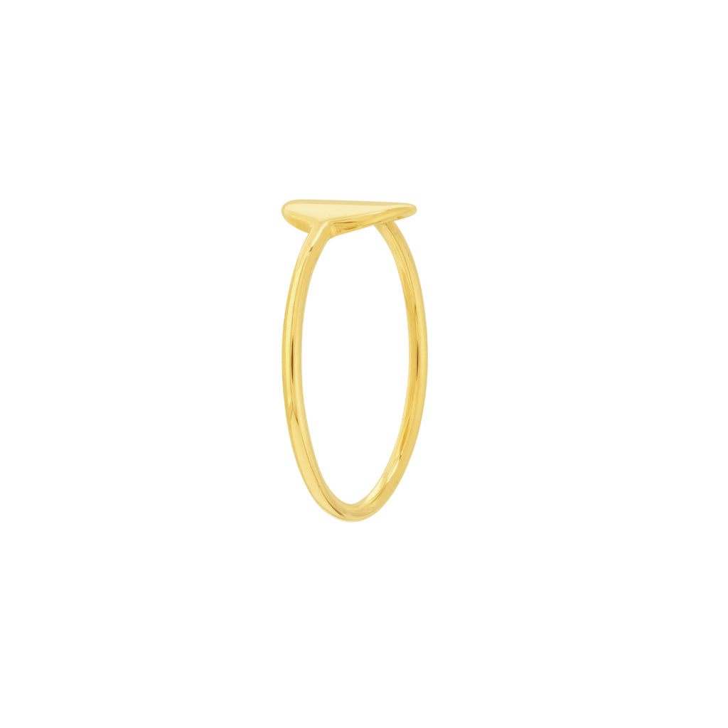 Engravable Disc Wire Ring — ALT2