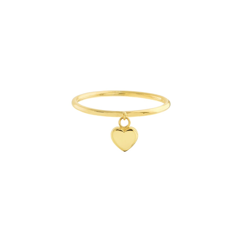 Dangle Disc Wire Ring