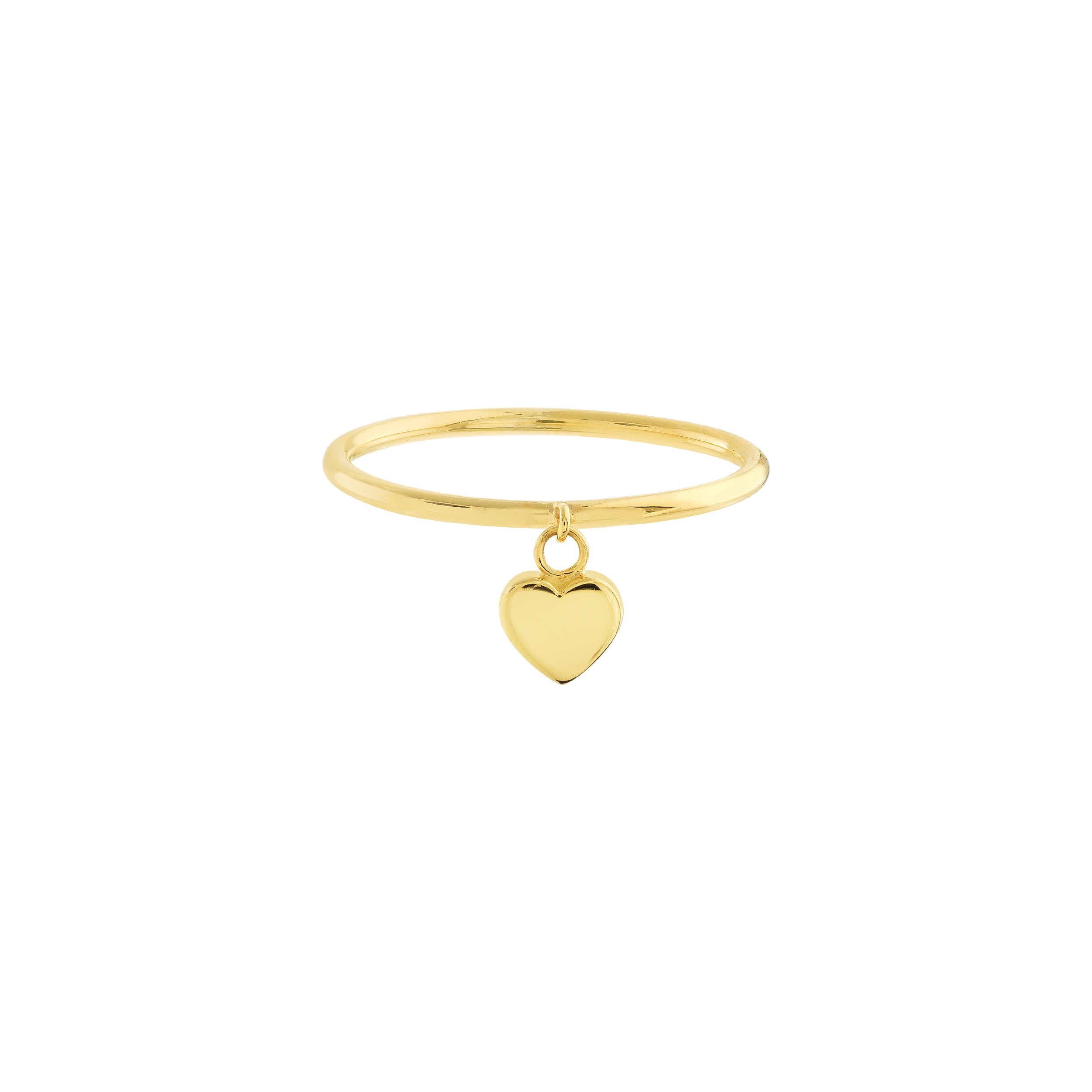 Dangle Disc Wire Ring