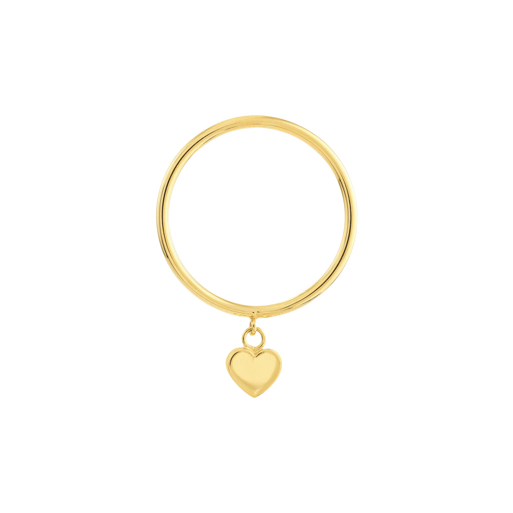 Dangle Disc Wire Ring — ALT1