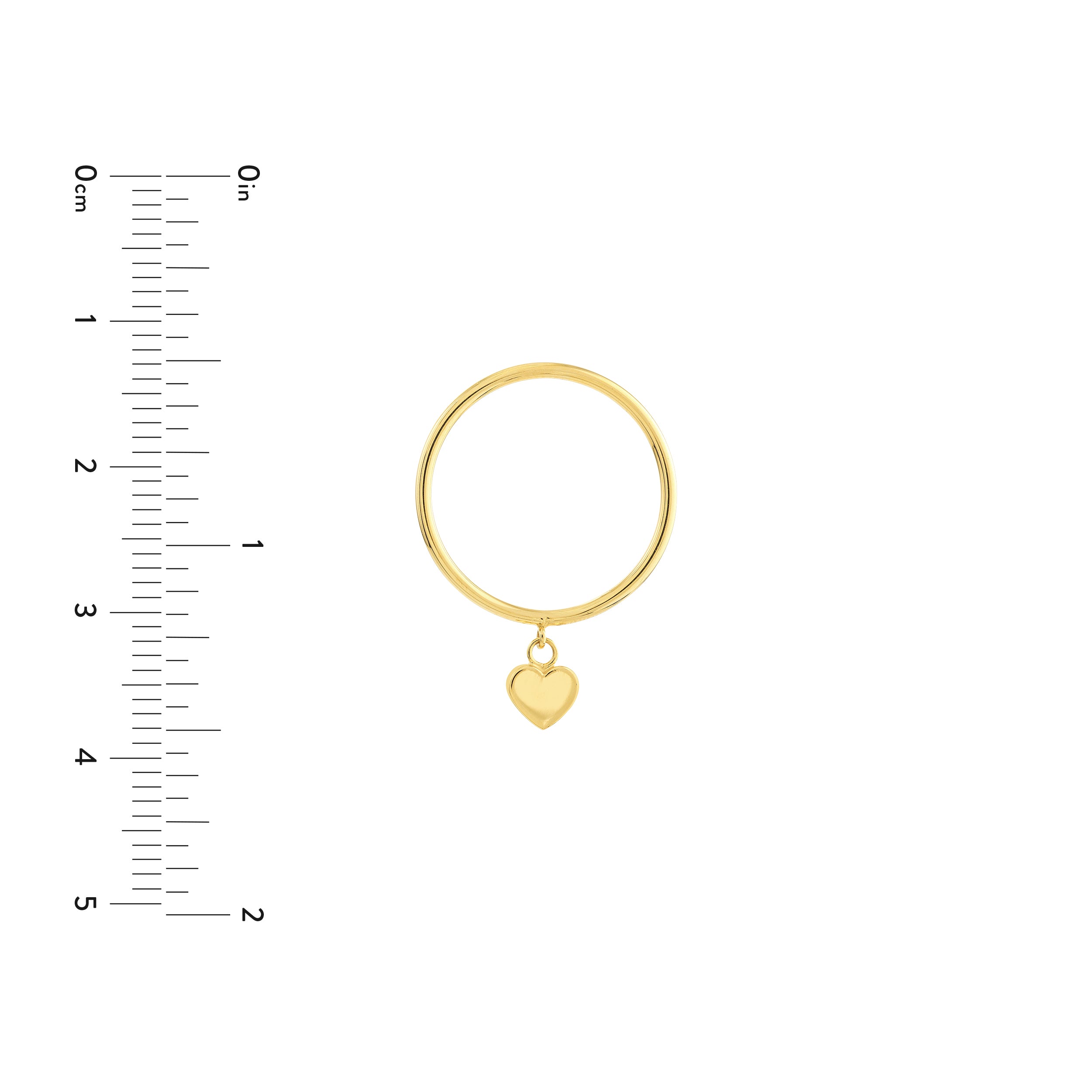 Dangle Disc Wire Ring — ALT2