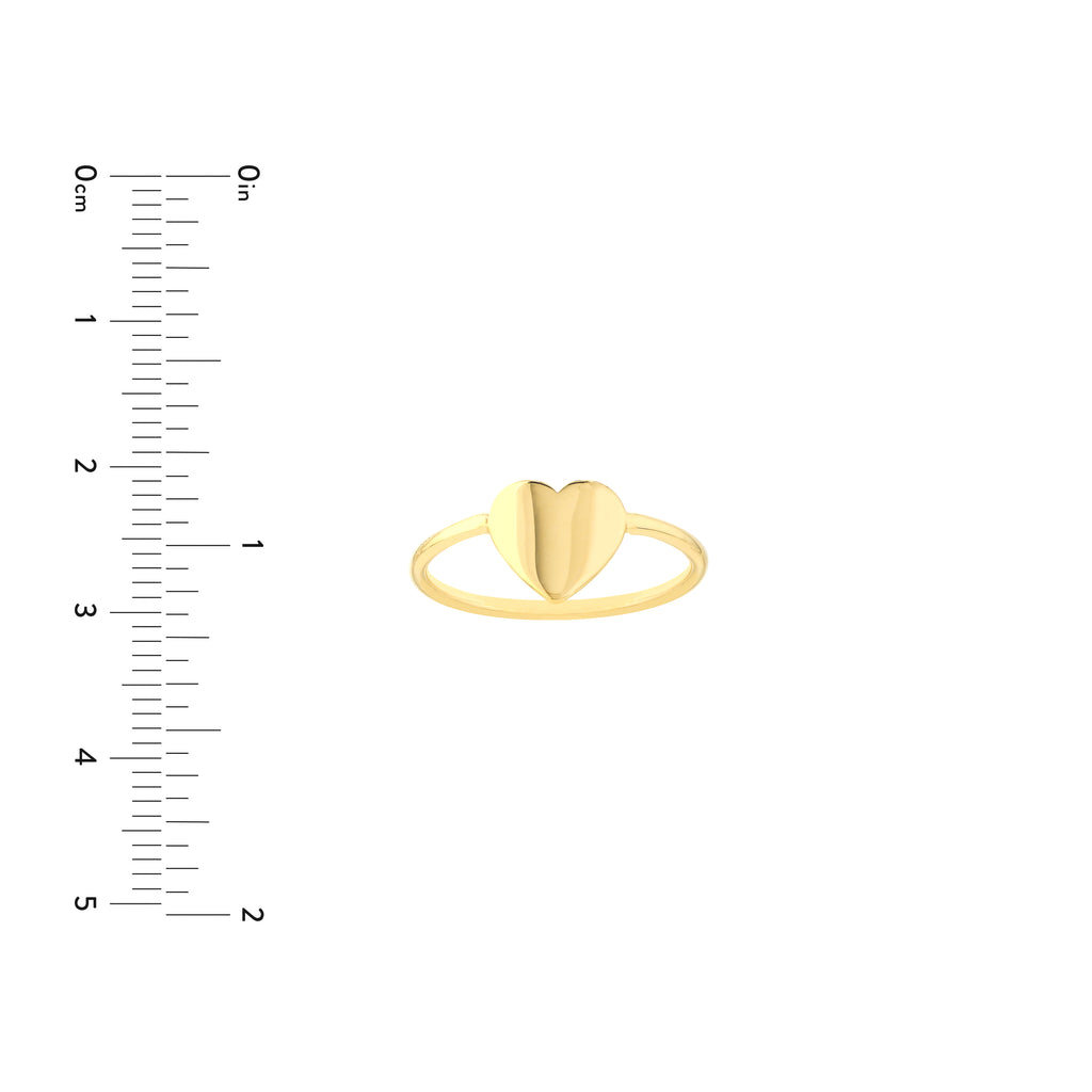 Engravable Heart Wire Ring — ALT3