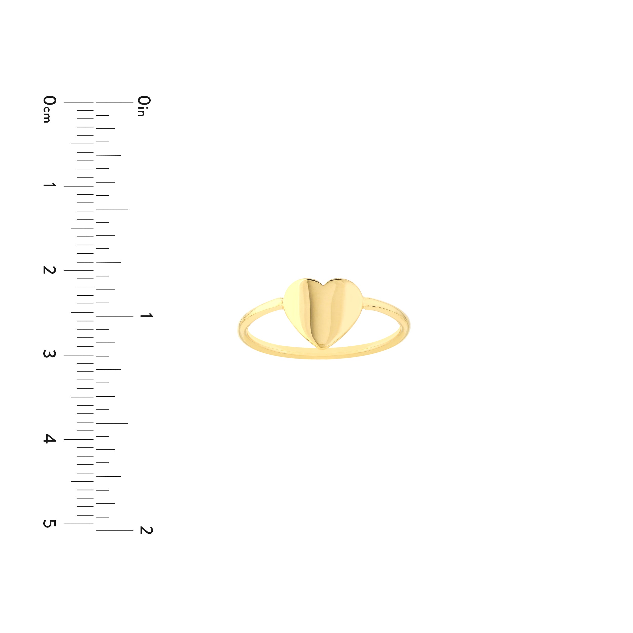 Engravable Heart Wire Ring — ALT3