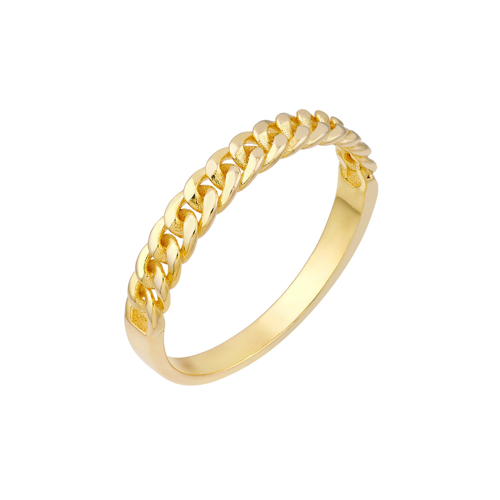 Curb Chain Design Ring — ALT1