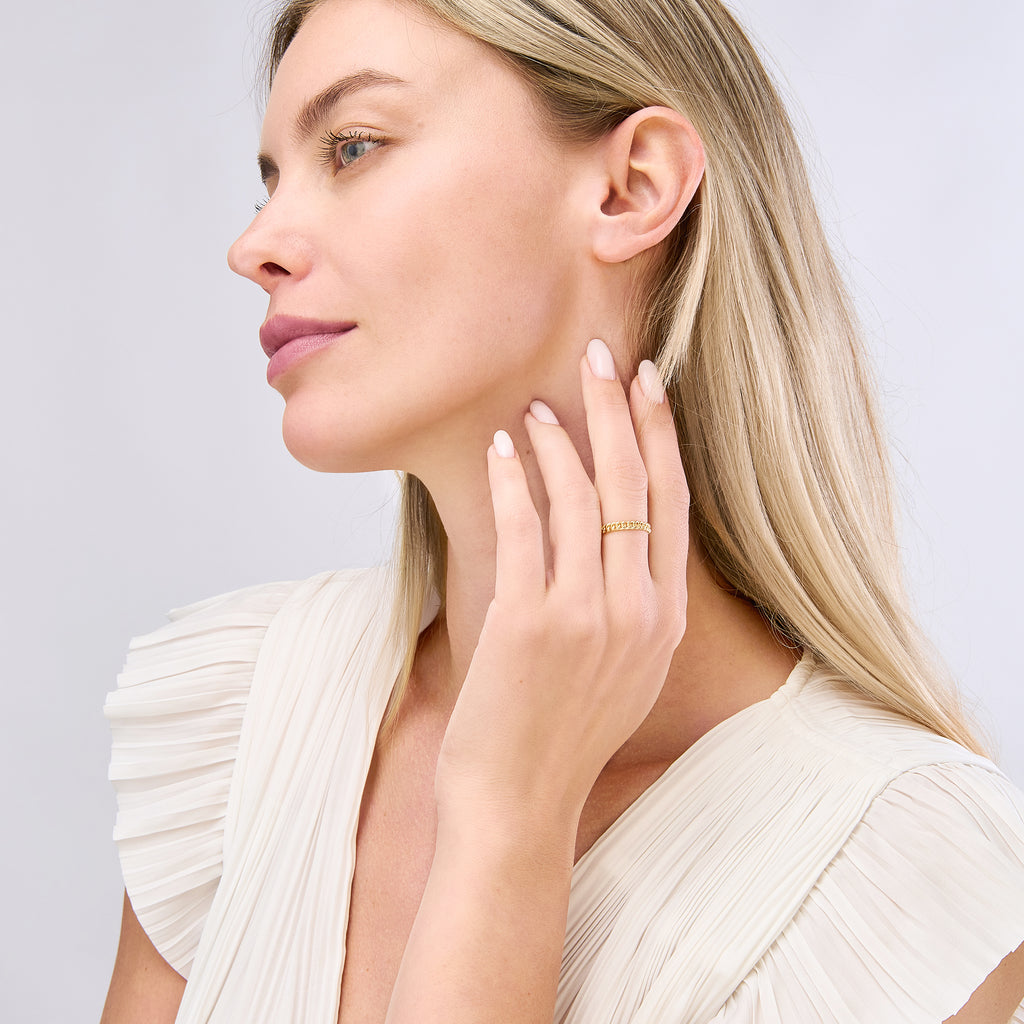 Curb Chain Design Ring — MOD1