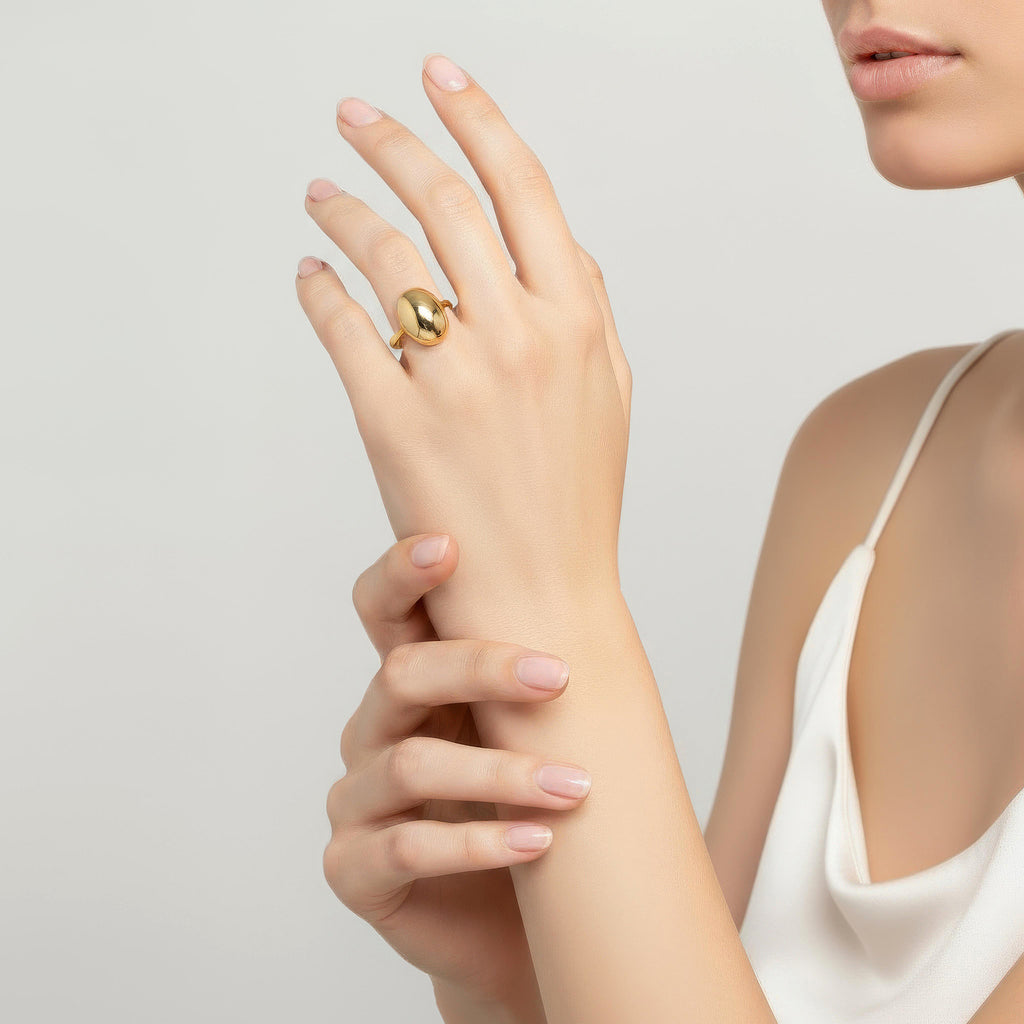 Puffy Oval Ring — MOD1