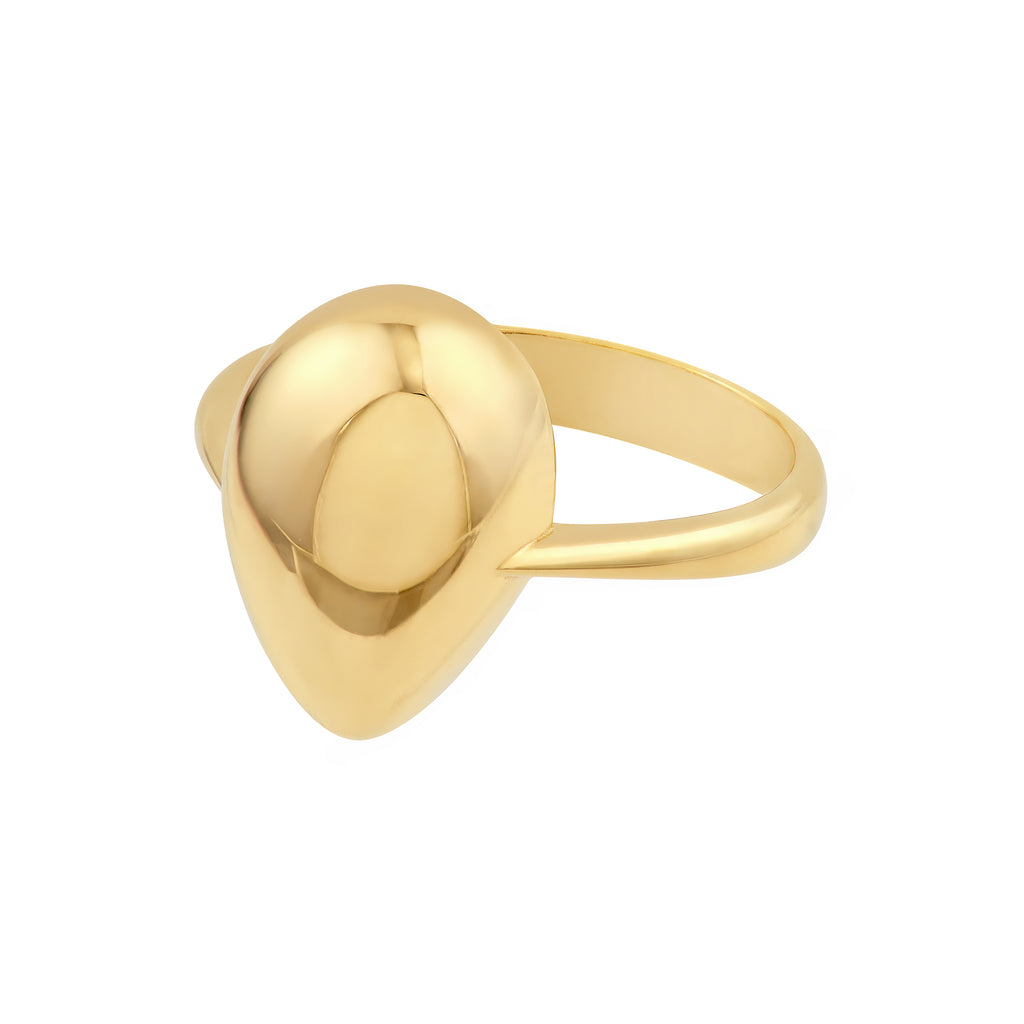 Puffy Teardrop Ring — ALT2