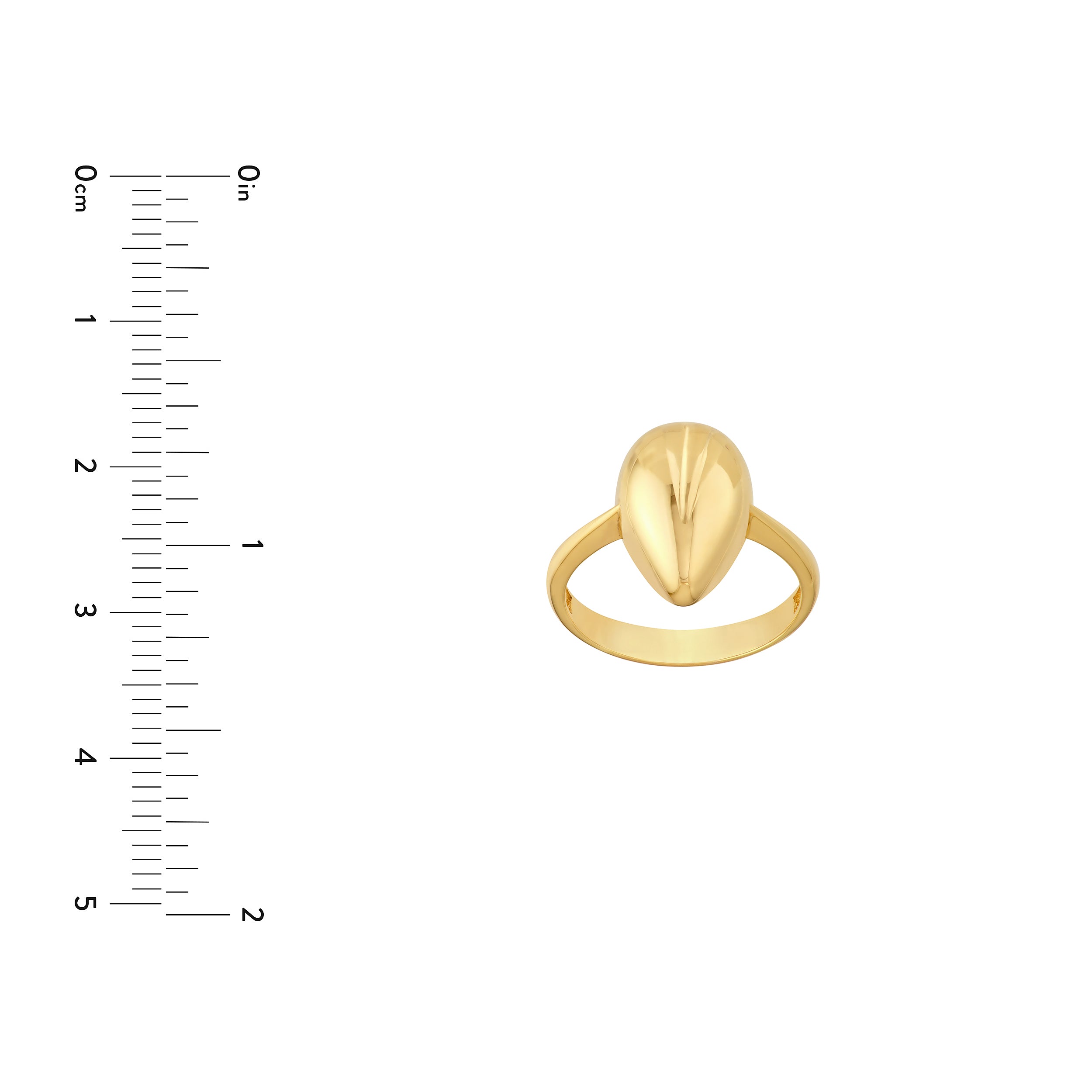 Puffy Teardrop Ring — ALT3